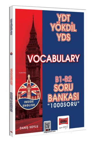 2024 YDT YÖKDİL YDS Vocabulary (Kelime) B1-B2 Soru Bankası (1000 Soru)
