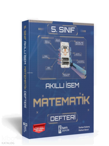 2025 Akıllı İsem 5.Sınıf Matematik Defteri