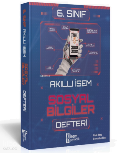 2025 Akıllı İsem 6. Sınıf Sosyal Bilgiler Defteri İsem Yayıncılık