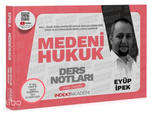 2025 KPSS A Grubu Medeni Hukuk Video Ders Notları