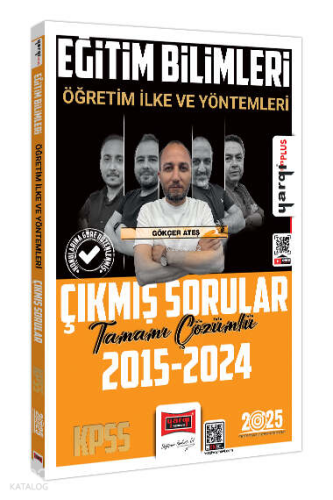 2025 KPSS Eğitim Bilimleri Öğretim İlke ve Yöntemleri Tamamı Çözümlü Çıkmış Sorular