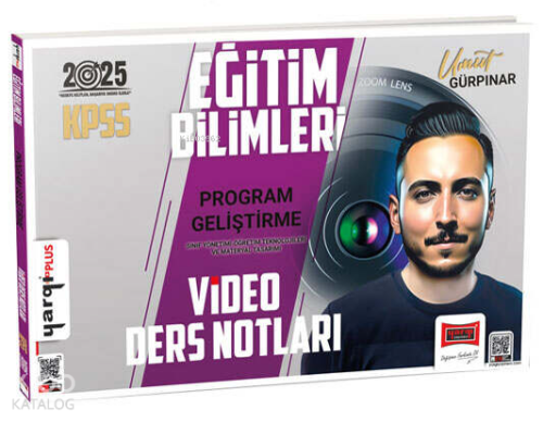 2025 KPSS Eğitim Bilimleri Program Geliştirme Sınıf Yönetimi - Öğretim Teknolojileri ve Materyal Tasarımı Video Ders Notları