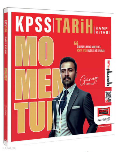 2025 KPSS Genel Kültür Momentum Tarih Kamp Kitabı