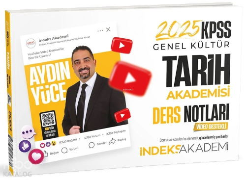 2025 KPSS Tarih Akademisi Video Ders Notları