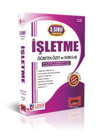 3. Sınıf Bahar Dönemi İşletme Öğreten Özet ve Sorular