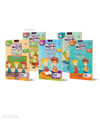 3. Sınıf More and More English Stories Hikaye Seti 5 Kitap