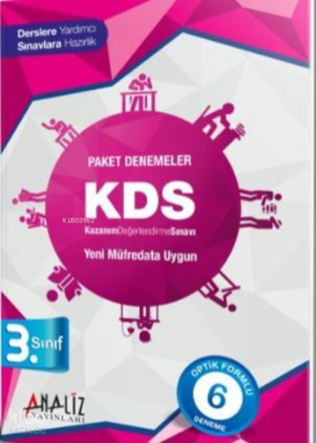 3.Sınıf Paket Deneme 6 'Lı (Optik Formlu)