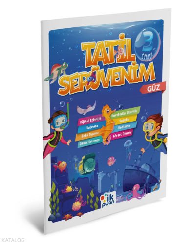 3. Sınıf Tatil Serüvenim Güz Tatil Kitabı