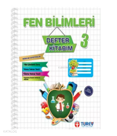 3.Sınıf Türev Tüm Dersler Defter