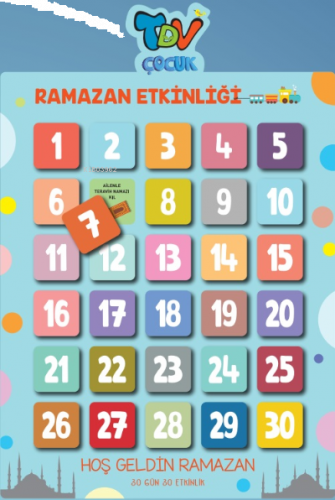 30 Gün 30 Etkinlik Ahşap Ramazan Oyunu