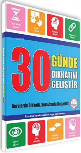 30 Günde Dikkatini Geliştir 6-12 Yaş Yükselen Zeka