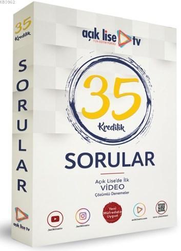 35 Kredilik Sorular Açık Lise Deneme Kitabı