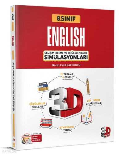 3D Yayınları 8.Sınıf Simülasyon İngilizce
