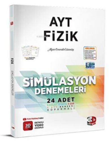 3D Yayınları AYT Fizik Simülasyon Denemeleri