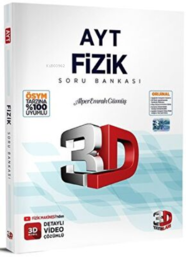 3D Yayınları AYT Fizik Soru Bankası