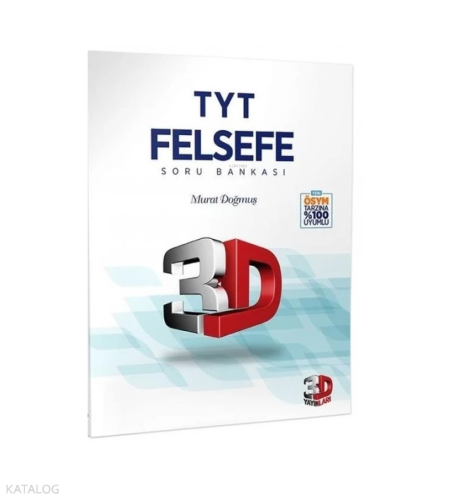 3D Yayınları Eğitimvadisi Tyt Felsefe Soru Bankası