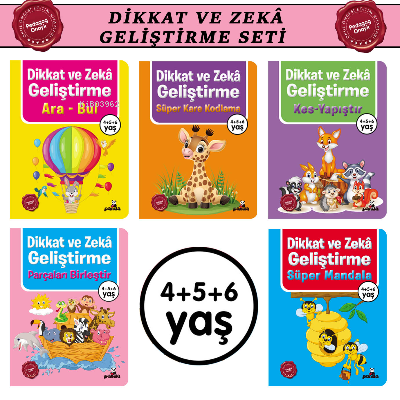 4+5+6 Yaş Dikkat ve Zekâ : Geliştirme Seti