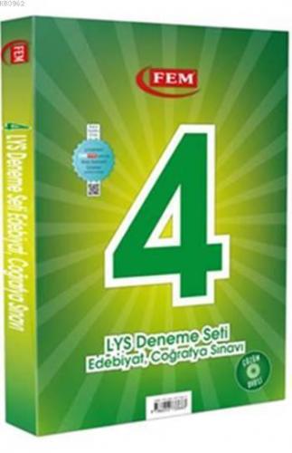 4 LYS Deneme Seti Çözüm DVD'li; Edebiyat, Coğrafya Sınavı