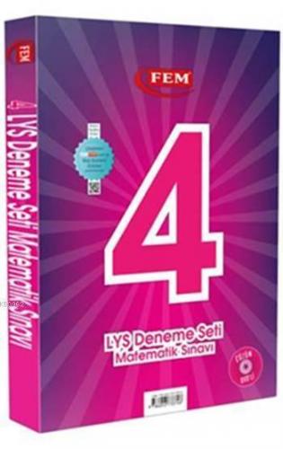 4 LYS Deneme Seti Çözüm DVD'li; Matematik Sınavı