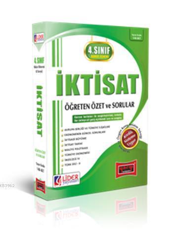 4. Sınıf Bahar Dönemi İktisat 2015 Öğreten Özet ve Sorular