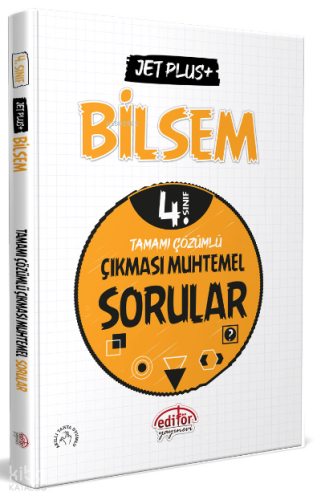 4 Sınıf Bilsem Jet Plus+ Tamamı Çözümlü Çıkması Muhtemel Sorular