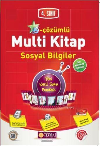 4.Sınıf E-Çözümlü Multi Kitap Sosyal Bilgiler