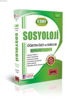 4. Sınıf Güz Dönemi Sosyoloji 2015 Öğreten Özet ve Sorular