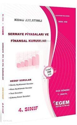 4. Sınıf Sermaye Piyasaları ve Finansal Kurumlar Konu Anlatımlı Soru Bankası