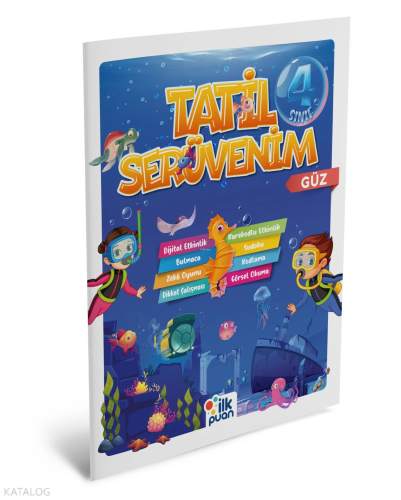 4. Sınıf Tatil Serüvenim Güz Tatil Kitabı