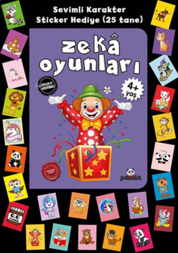4 Yaş Zekâ Oyunları Stickerli