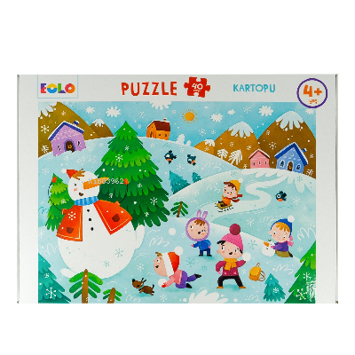 40 Parça Yer Puzzle – Kartopu