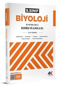 4K Yayınları 9. Sınıf Etkinlikli Biyoloji Soru Bankası