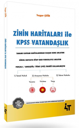 4T Zihin Haritaları İle Kpss Vatandaşlık