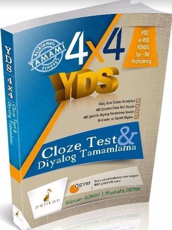 4x4 YDS Seti; Cloze Test Diyalog Tamamlama