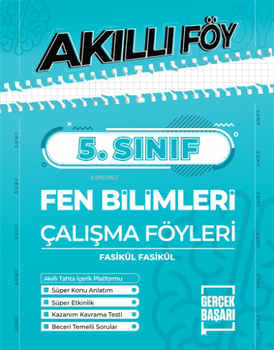 5. Sınıf;Akıllı Föy Fen Bilimleri Çalışma Föyleri Fasikül Fasikül