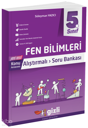 5.Sınıf Fen Bilimleri Alıştırmalı Soru Bankası