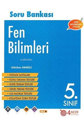 5. Sınıf Fen Bilimleri Soru Bankası/4 Adım