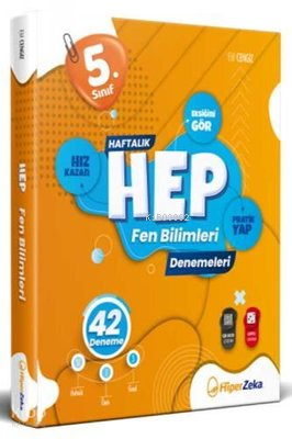 5. Sınıf HEP Fen Bilimleri Haftalık Deneme Föyleri