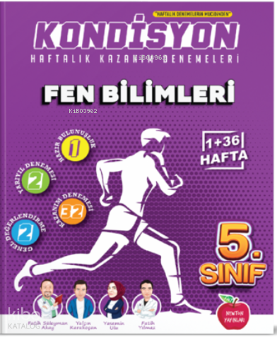 5. Sınıf Kondisyon Fen Bilimleri Denemeleri Newton Yayınları