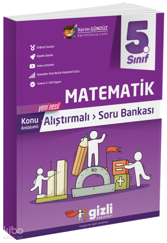 5.Sınıf Matematik Alıştırmalı Soru Bankası