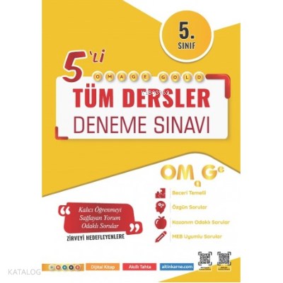 5. SINIF MOTİVASYON TÜM DERSLER 5 Lİ KAMP DENEMESİ