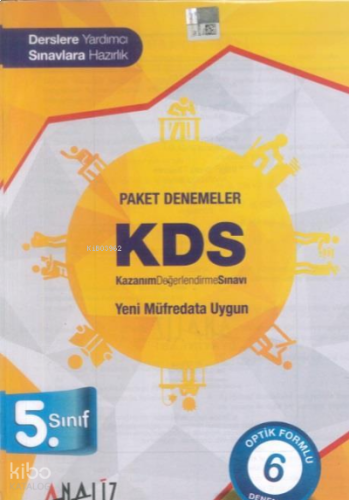 5.Sınıf Paket Deneme 6 'Lı (Optik Formlu)