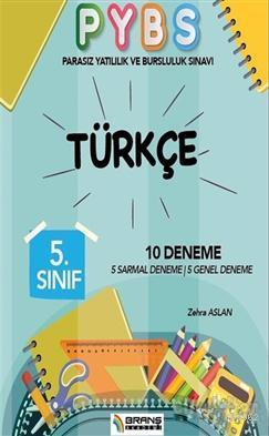 5. Sınıf Parasız Yatılılık ve Bursluluk Sınavı Türkçe 10 Deneme; 5 Sar