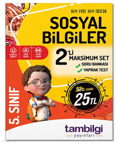 5. Sınıf Sosyal Bilgiler 2'li Doping Set