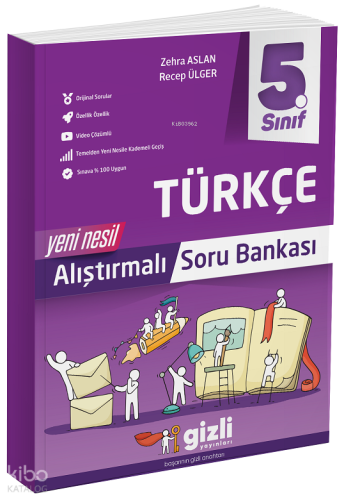 5.Sınıf Türkçe Alıştırmalı Soru Bankası