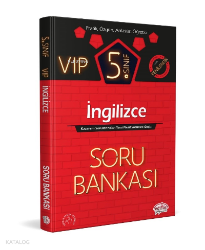 5. Sınıf Vip İngilizce Soru Bankası