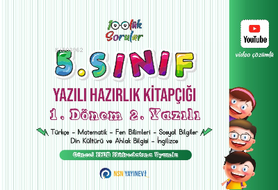 5. Sınıf Yazılı Hazırlık Kitapçığı 1. Dönem 2. Yazılı