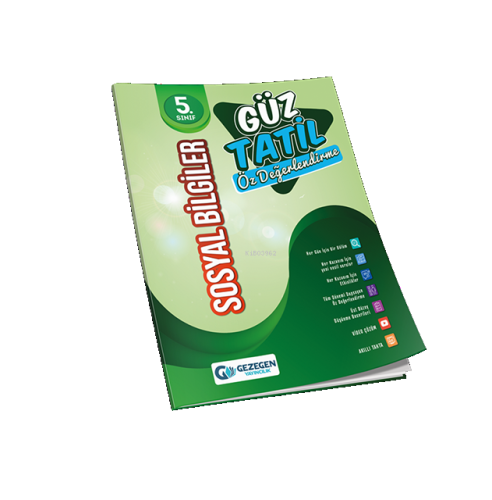 5.Sınıf Yeni Sosyal Bilgiler Güz Tatil Kitabı 2022-2023