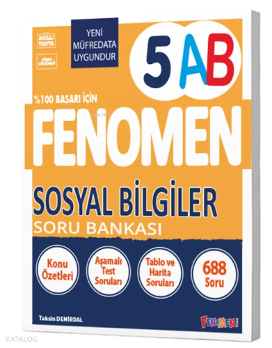 5 Sosyal Bilgiler A-B Soru Bankası