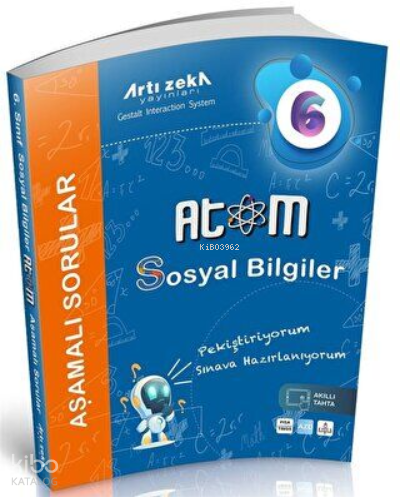 6.Sınıf Atom Beceri Temelli Sosyal Bilgiler Aşamalı Sorular
